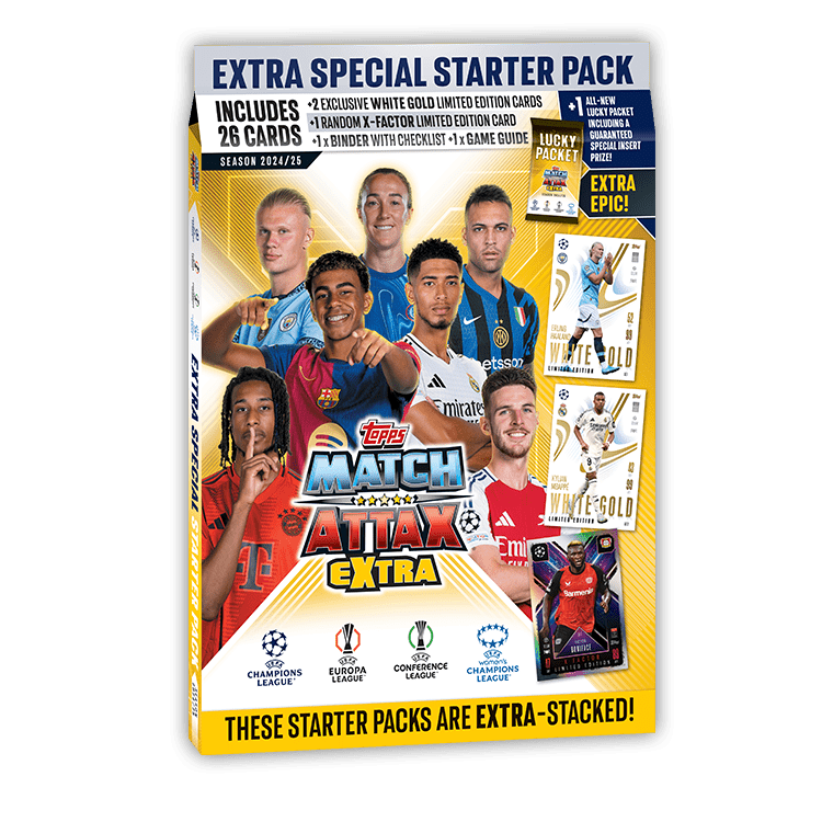Match Attax: Extra 2025 Starter Packs - Gathering Games
