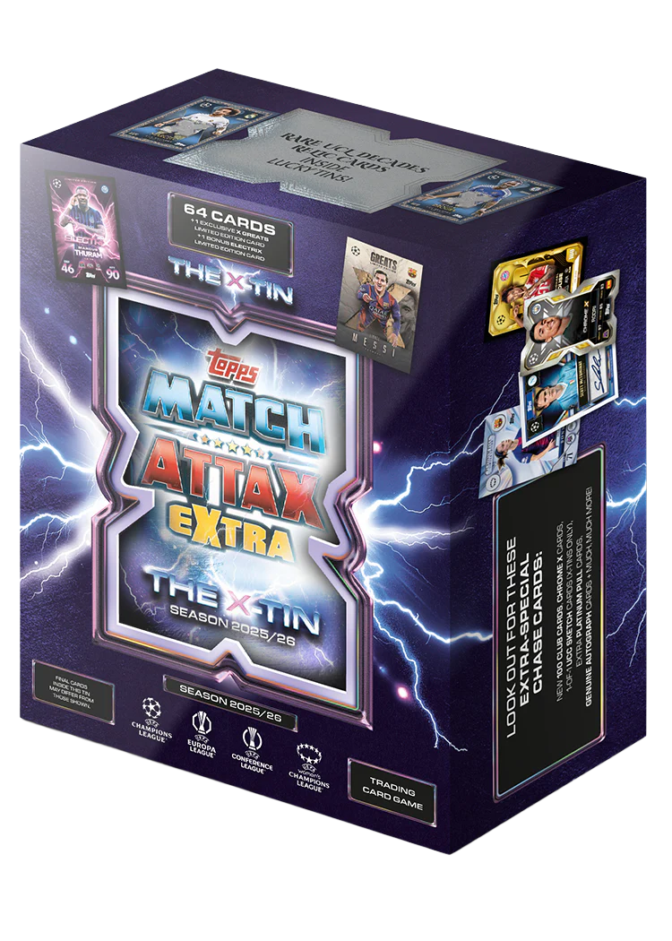 Match Attax: Extra 2026 - The X-Tin | Gathering Games
