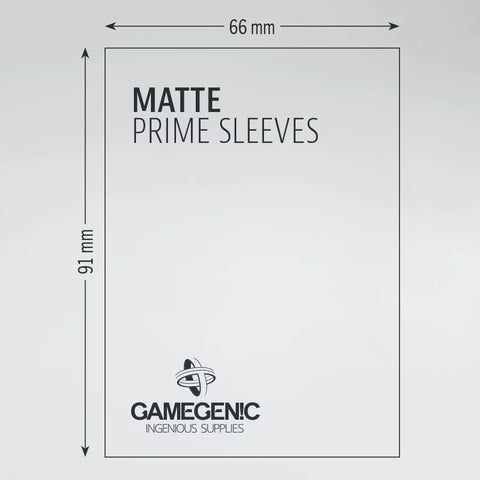 Gamegenic - Matte Double Sleeving Pack 66x91mm (100 count) - 0