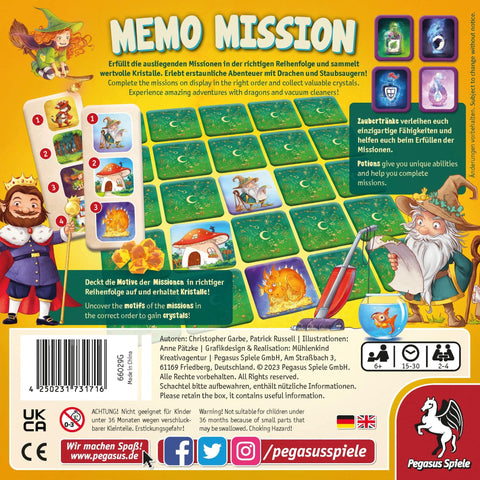 Memo Mission - Gathering Games