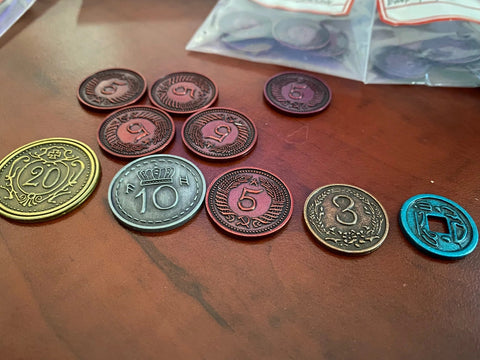 Metal Coin upgrade for Scythe/Expeditions - Gathering Games