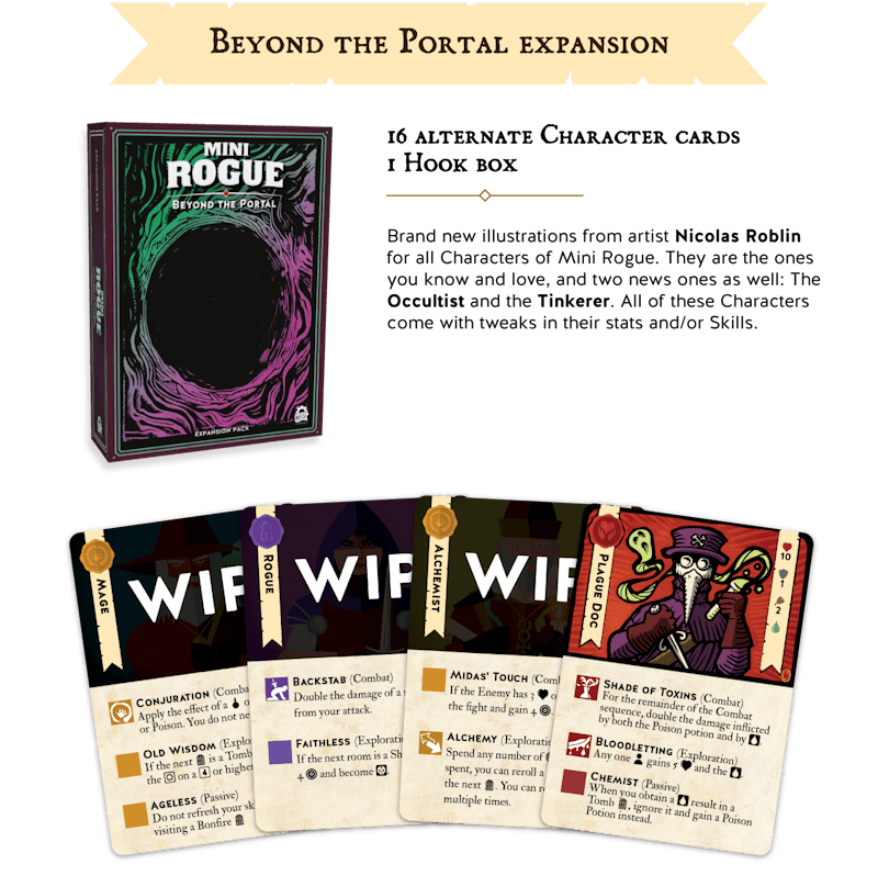 Mini Rogue: Beyond the Portal (Expansion) - Gathering Games