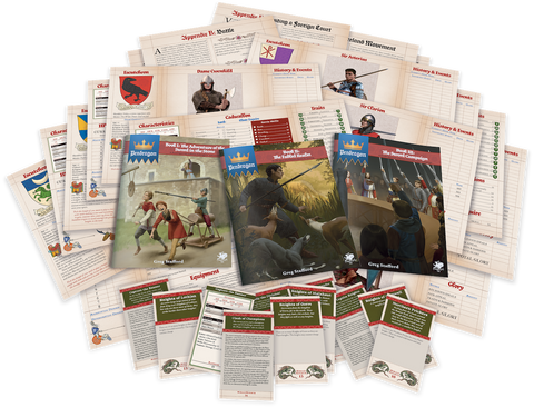 Pendragon Starter Set: Relive the Glory of King Arthur’s Court! - 0