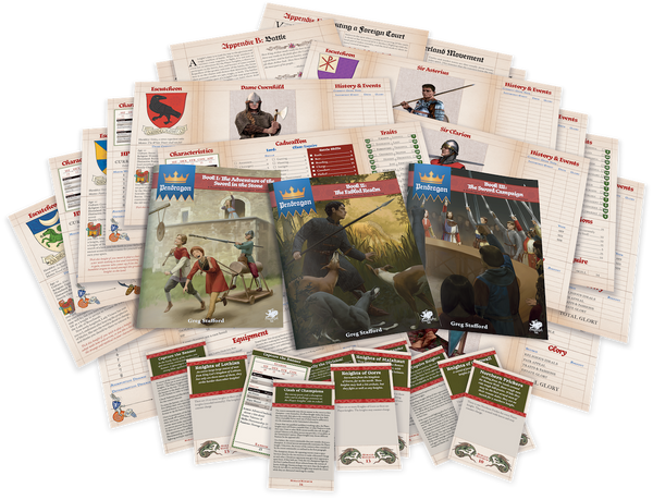 Pendragon Starter Set: Relive the Glory of King Arthur’s Court! - 2