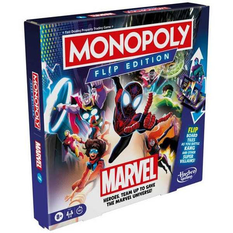 Monopoly Flip Marvel - Gathering Games