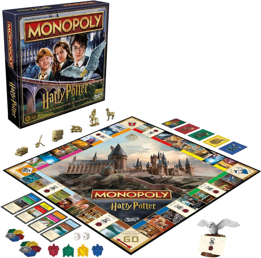 Monopoly: Harry Potter - A Magical Adventure at Hogwarts - Gathering Games