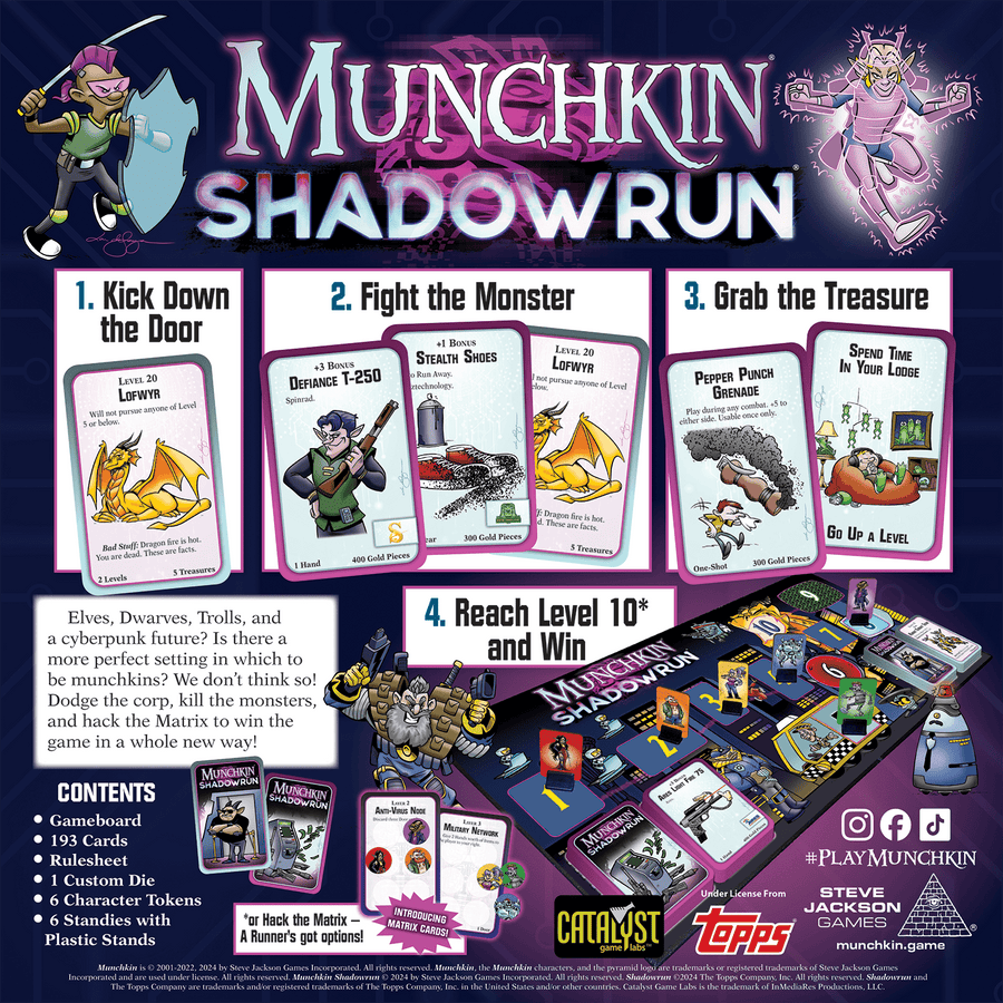 Munchkin: Shadowrun - Gathering Games