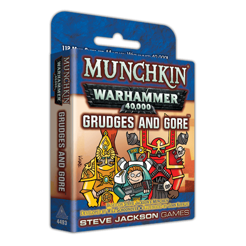 Munchkin - Warhammer 40k: Grudges and Gore - Gathering Games