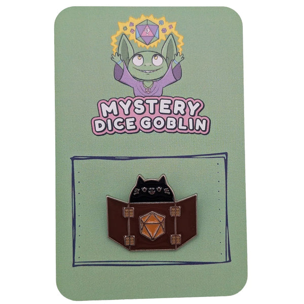 Mystery Dice Goblin - Enamel Pins - Cats - 3