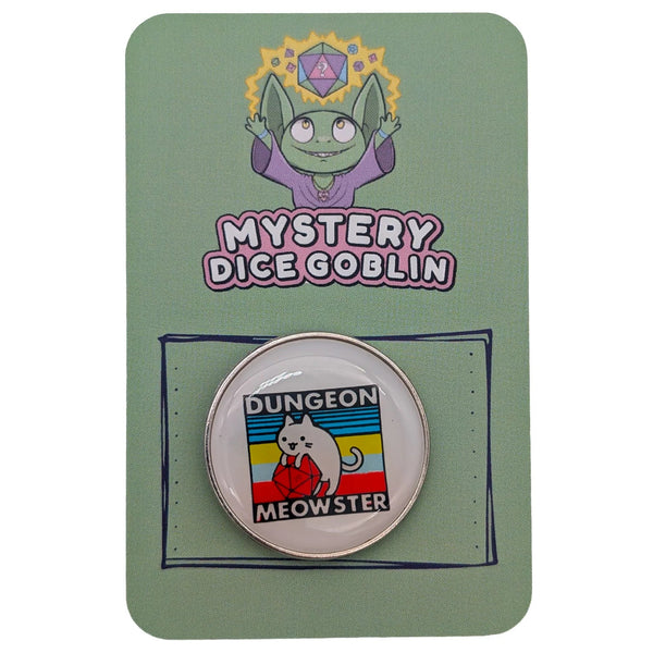 Mystery Dice Goblin - Enamel Pins - Cats - 4