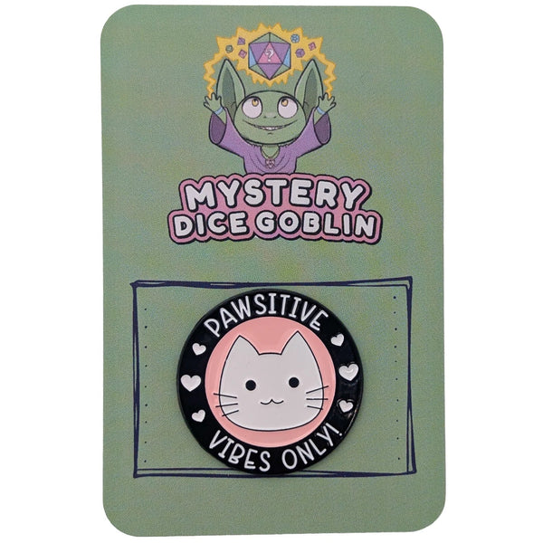 Mystery Dice Goblin - Enamel Pins - Cats - 8