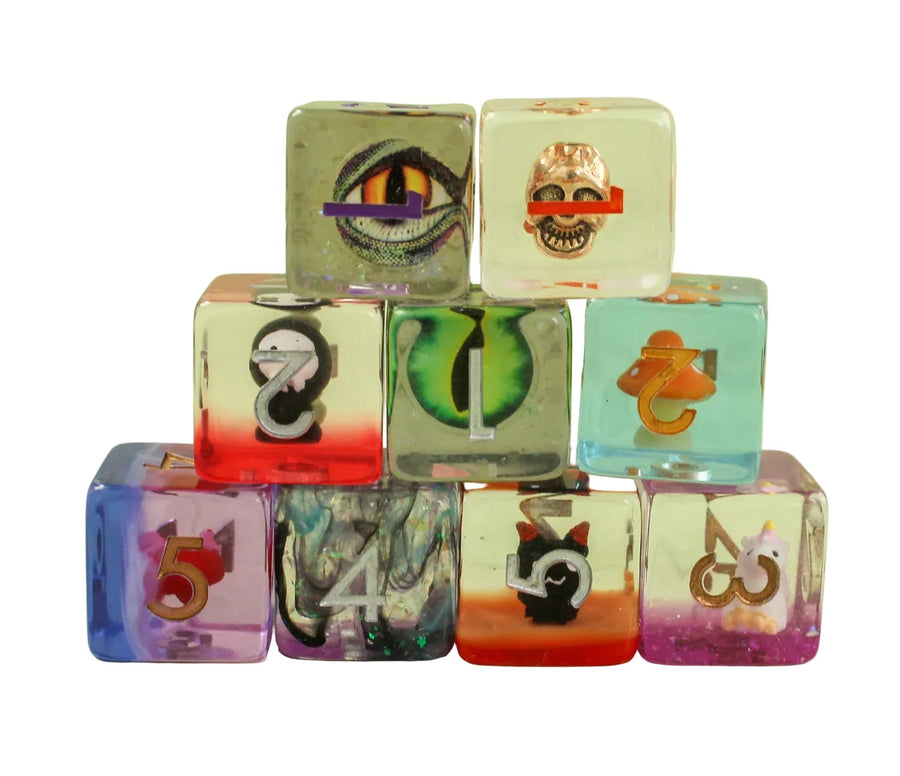 Mystery Dice Goblin - Mystery Filled / Inclusion Dice Pack - Gathering Games