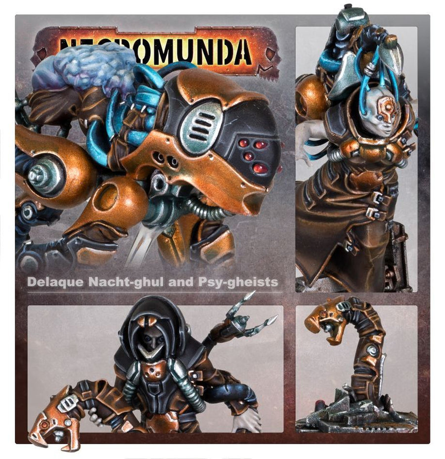 Necromunda: Delaque Nacht - Ghul, Psy - Gheists and Piscean Spektor - Gathering Games
