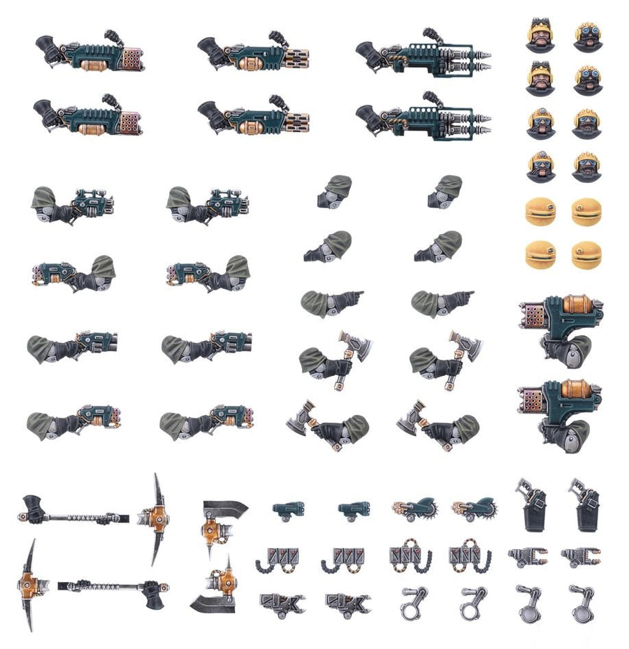 Necromunda: Squat Prospectors Weapons & Upgrades - Gathering Games