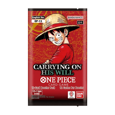 One Piece Card Game: Carrying On His Will (OP - 13) Booster Box - Gathering Games