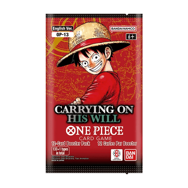 One Piece Card Game: Carrying On His Will (OP-13) Booster Box - 2