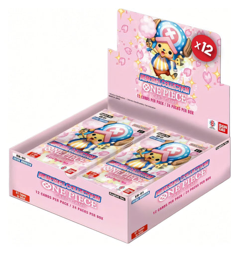 One Piece Card Game: EB-01 Extra Booster Memorial Collection Case (12 Booster Boxes) - Gathering Games