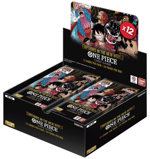 One Piece Card Game: Emperors In The New World (OP09) Booster Box - Gathering Games