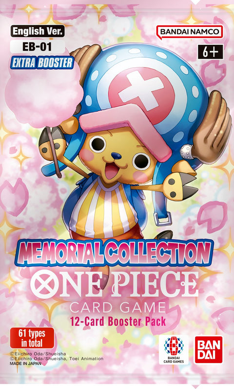 One Piece Card Game: Extra Booster Memorial Collection (EB - 01) Booster Box - Gathering Games