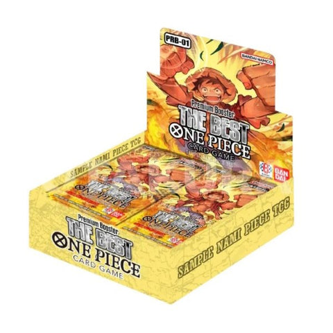 One Piece Card Game: Premium Booster - The Best (PRB - 01) Booster Box - Gathering Games