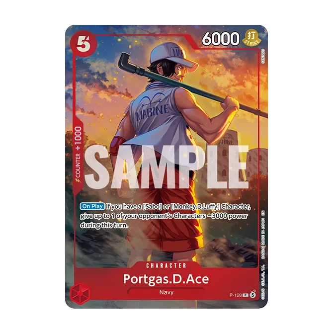 One Piece Card Game: Premium Card Collection - Best Selection - Ace & Sabo & Luffy - Gathering Games