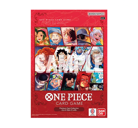 One Piece Card Game: Premium Card Collection - Best Selection - Ace & Sabo & Luffy - Gathering Games