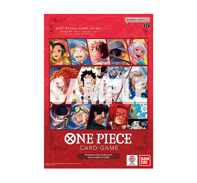 One Piece Card Game: Premium Card Collection - Best Selection - Ace & Sabo & Luffy - Gathering Games