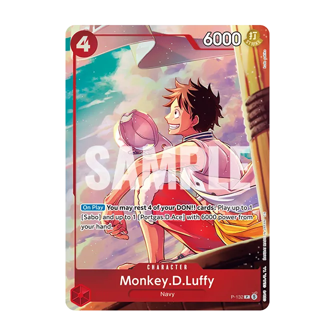 One Piece Card Game: Premium Card Collection - Best Selection - Ace & Sabo & Luffy - Gathering Games