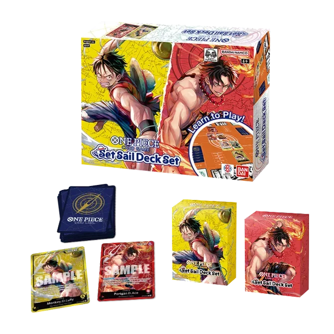 One Piece Card Game: Set Sail Deck Set (SD-01) - Gathering Games