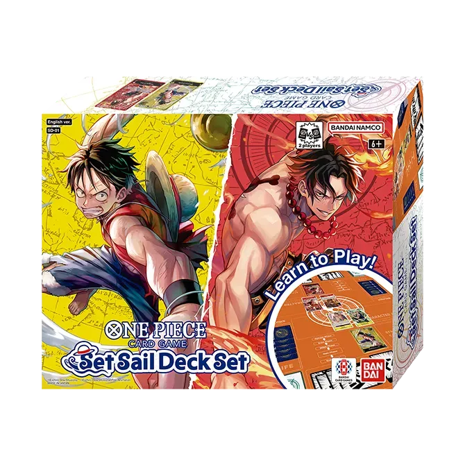 One Piece Card Game: Set Sail Deck Set (SD-01) - Gathering Games