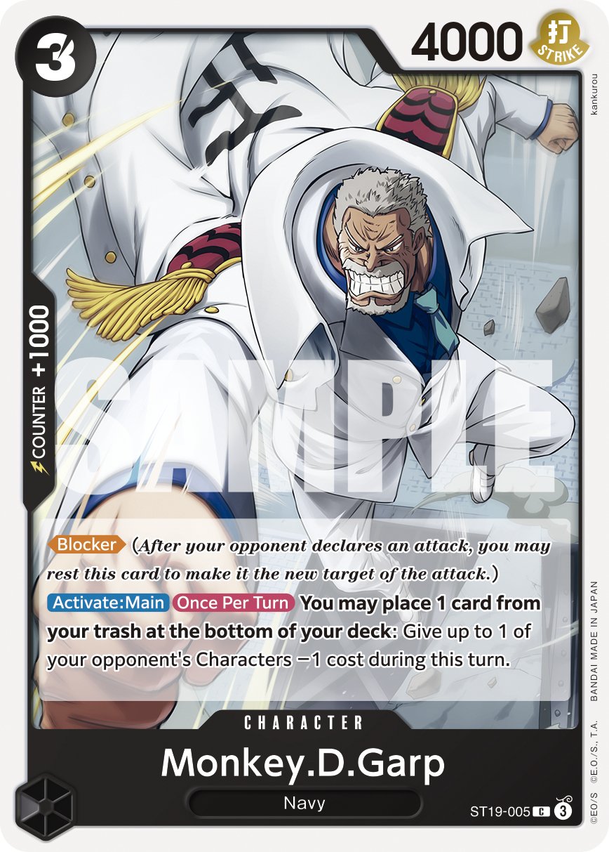One Piece Card Game: Starter Deck - Black Smoker (ST - 19) - Gathering Games