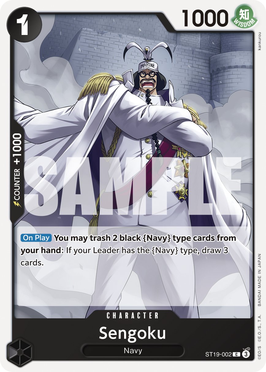 One Piece Card Game: Starter Deck - Black Smoker (ST - 19) - Gathering Games