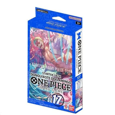 One Piece Card Game: Starter Deck - Blue Donquixote Doflamingo (ST - 17) - Gathering Games