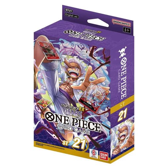 One Piece Card Game: Starter Deck EX - GEAR5 (ST - 21) - Gathering Games
