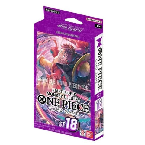 One Piece Card Game: Starter Deck - Purple Monkey.D.Luffy (ST - 18) - Gathering Games