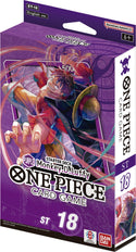 one piece card game st 18 One Piece Starter Deck 18: Purple Monkey.D.Luffy