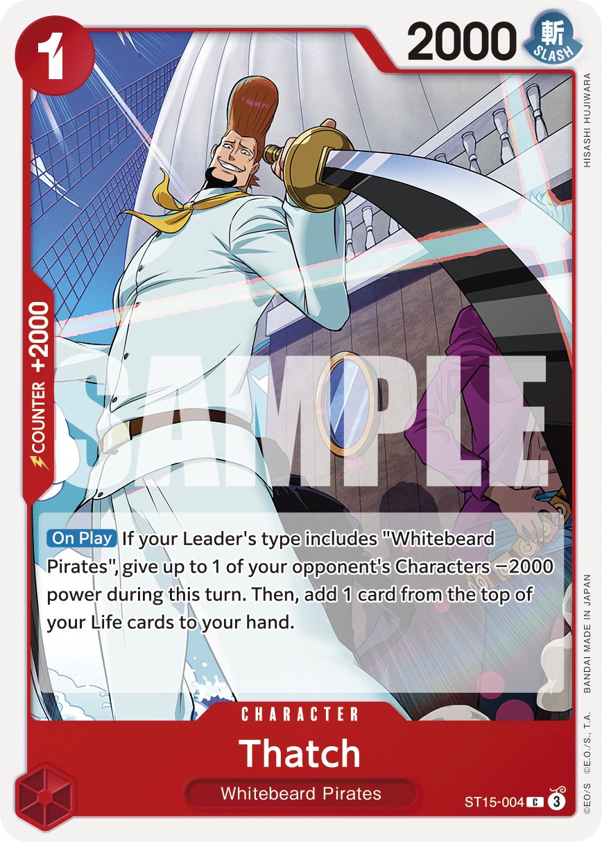 One Piece Card Game: Starter Deck - Red Edward.Newgate (ST - 15) - Gathering Games
