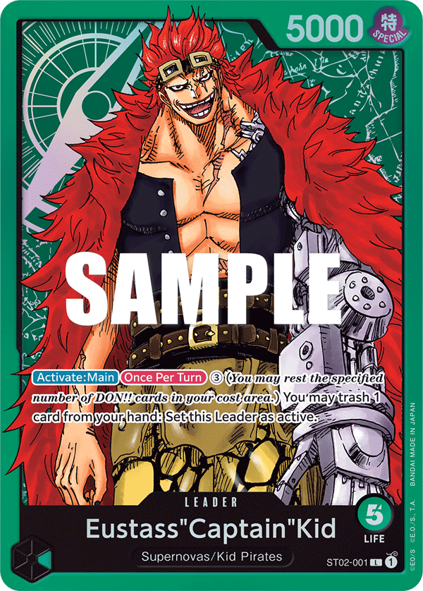 One Piece Card Game: Starter Deck - Worst Generation (ST02) - Gathering Games