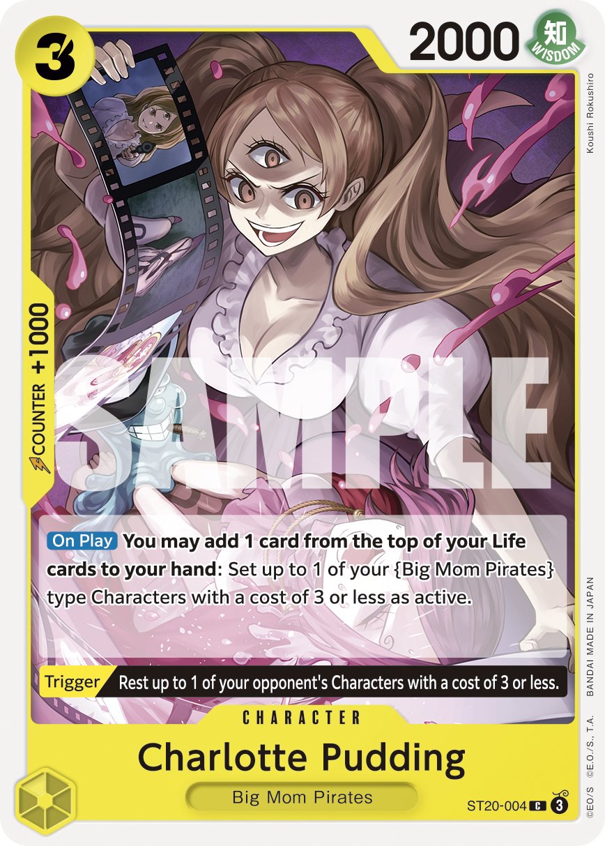 One Piece Card Game: Starter Deck - Yellow Charlotte Katakuri (ST - 20) - Gathering Games
