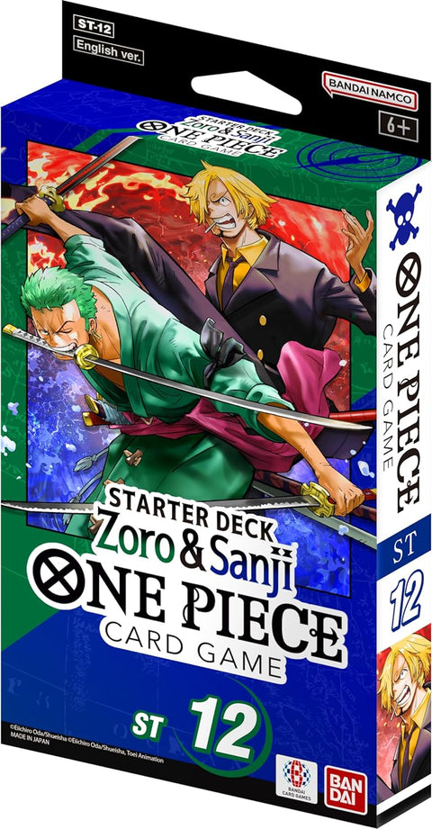 One Piece Card Game: Starter Deck - Zoro and Sanji (ST-12) - Gathering Games