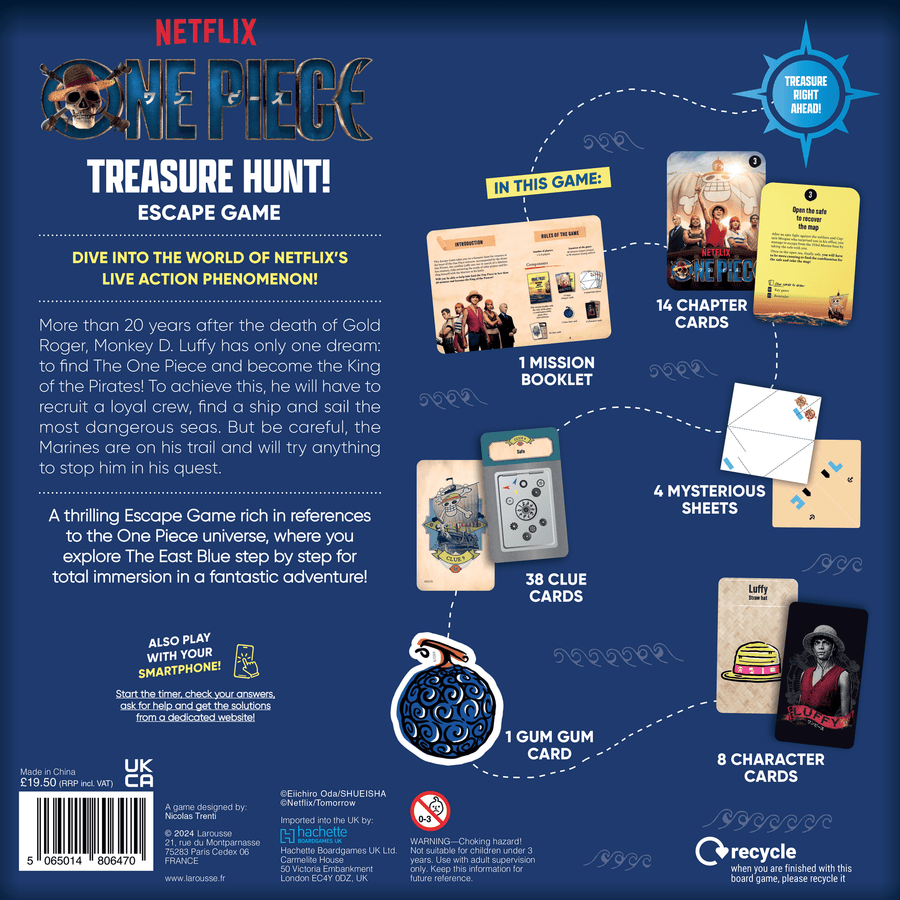 One Piece: Treasure Hunt! Escape Game - Gathering Games