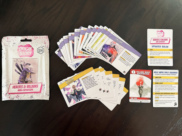 Origin Story: Heroes & Villains Mini Expansion - 3
