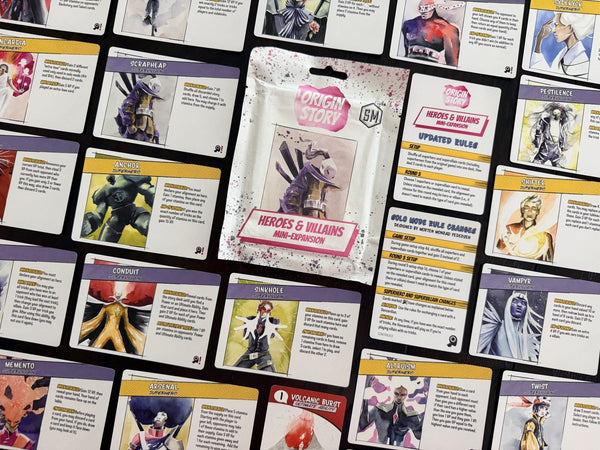 Origin Story: Heroes & Villains Mini Expansion - 2
