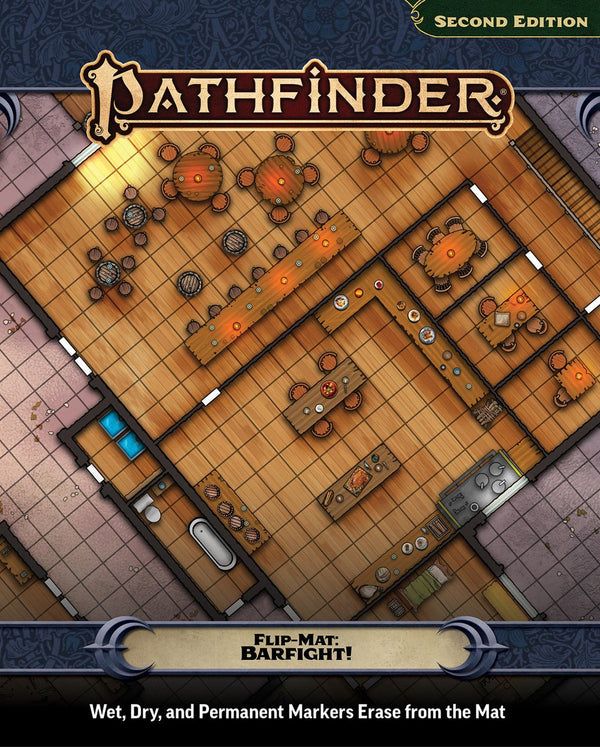 Pathfinder: Barfight! Flip-Mat - 1