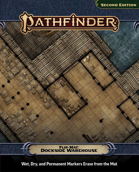 Pathfinder: Dockside Warehouse Flip - Mat - Gathering Games
