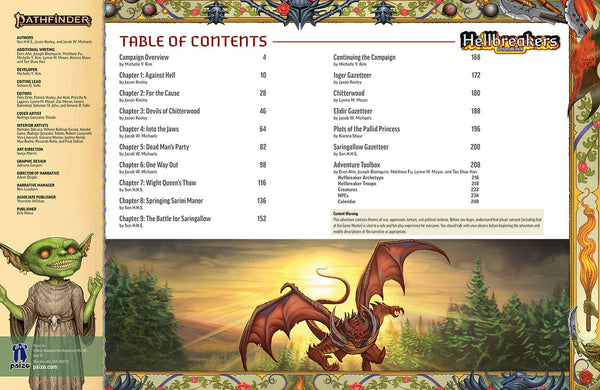 Pathfinder: Hellbreakers Adventure Path (P2) - 2