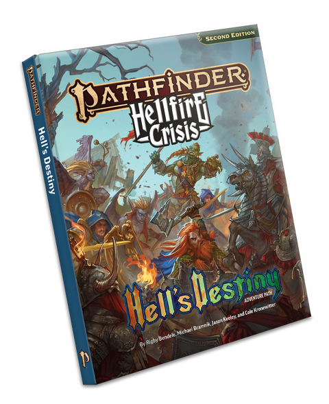Pathfinder: Hellfire Crisis - Hell's Destiny Adventure Path (Hardback) - Gathering Games