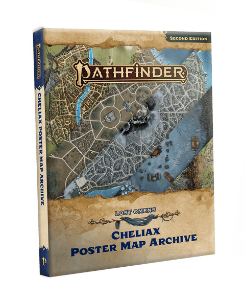 Pathfinder: Lost Omens - Cheliax Poster Map Archive - Gathering Games