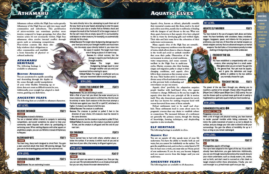 Pathfinder: Lost Omens - High Seas Adventure Source Book - Gathering Games