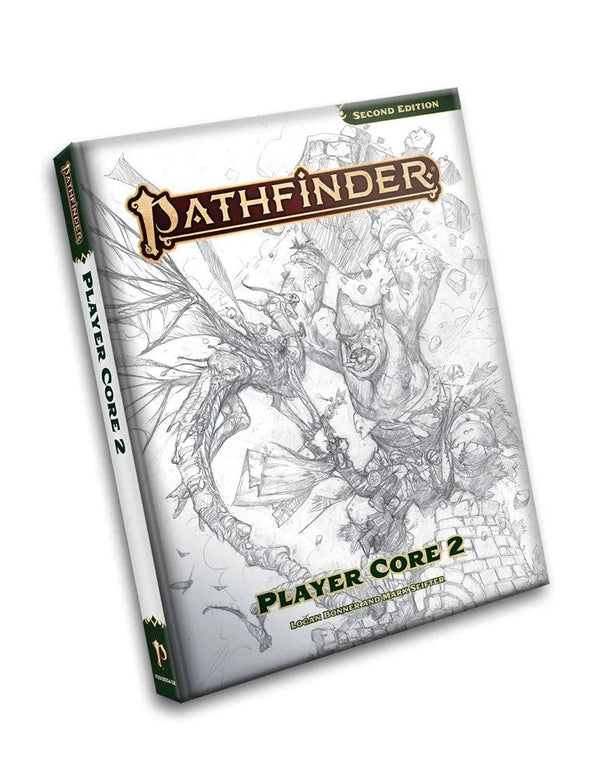 Pathfinder RPG 2nd Edition: Player Core 2 Sketch Cover - 1